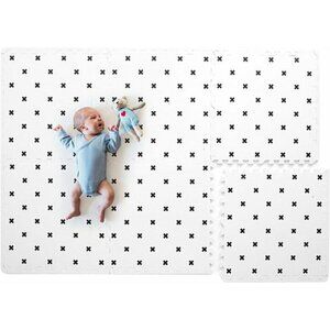 Extra Large Baby Foam Play Mat - 4FT x 6FT Non-Toxic Puzzle Floor Mat (B95)